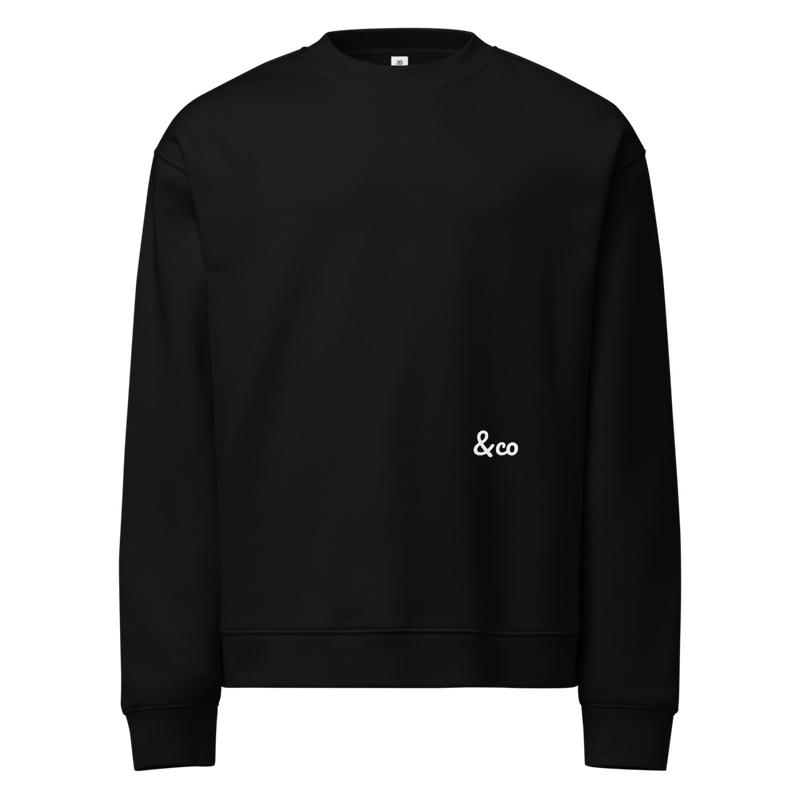 Unisex relax crew neck sweatshirt